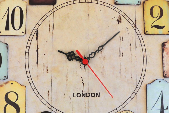 Wallity Reloj Decorativo Ms-44 Multicolor 40 cm